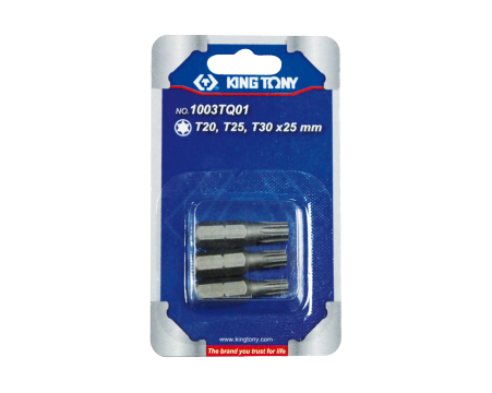 1/4' TORX® bit sets - 3pcs