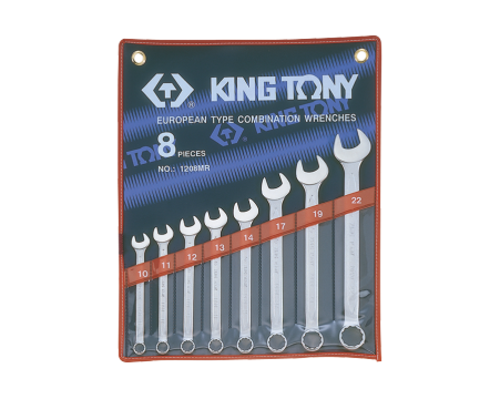 Combination metric wrench set - 8pcs