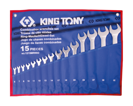 Metric combination wrench set - 15pcs