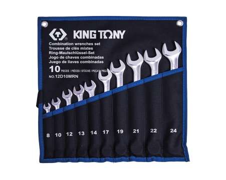 Combination wrench set (I-Beam) - 10 pcs