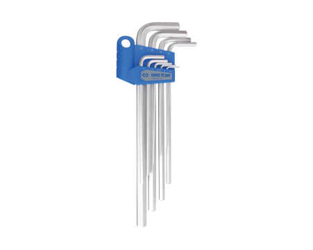 Extra-long metric hex key set - 9 pcs