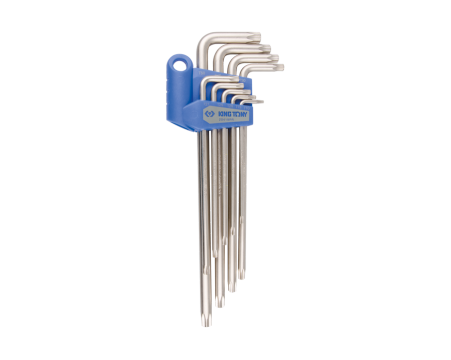 Long RESISTORX® key set - 9 pcs