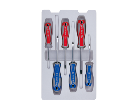 Slotted and PHILLIPS® screwdriver set - 6pcs