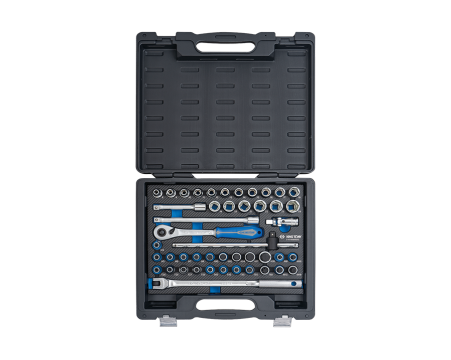 1/2' 6 points metric socket and accessories set - 