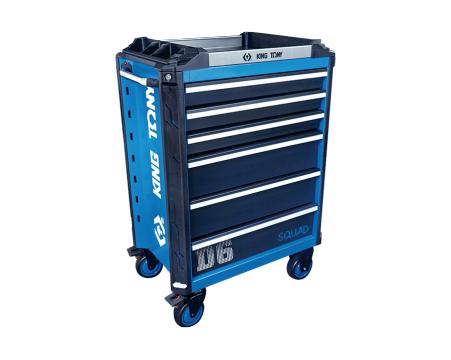 SQUAD model D Tool trolley - 6 drawers