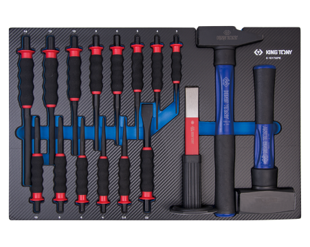 EVAWAVE set with striking tools - 17 pcs