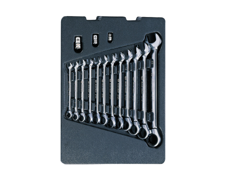 Reversible Ringstop Speed Wrenches module set - 15