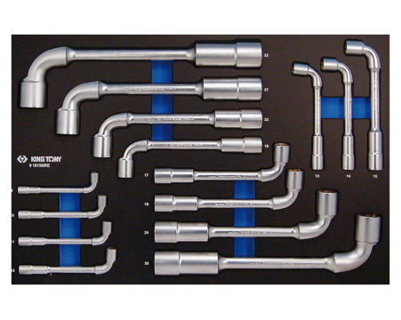 Angled socket wrench metric 6x12 points EVAWAVE fo