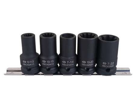 Brake caliper socket set - 5 pcs