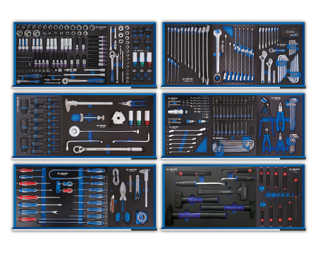 EVAWAVE Tools set for trolley - 457 pcs