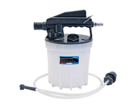 Pneumatic brake bleeder