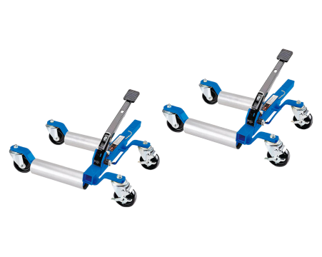 Set of 2 handling trolleys (680 kg)